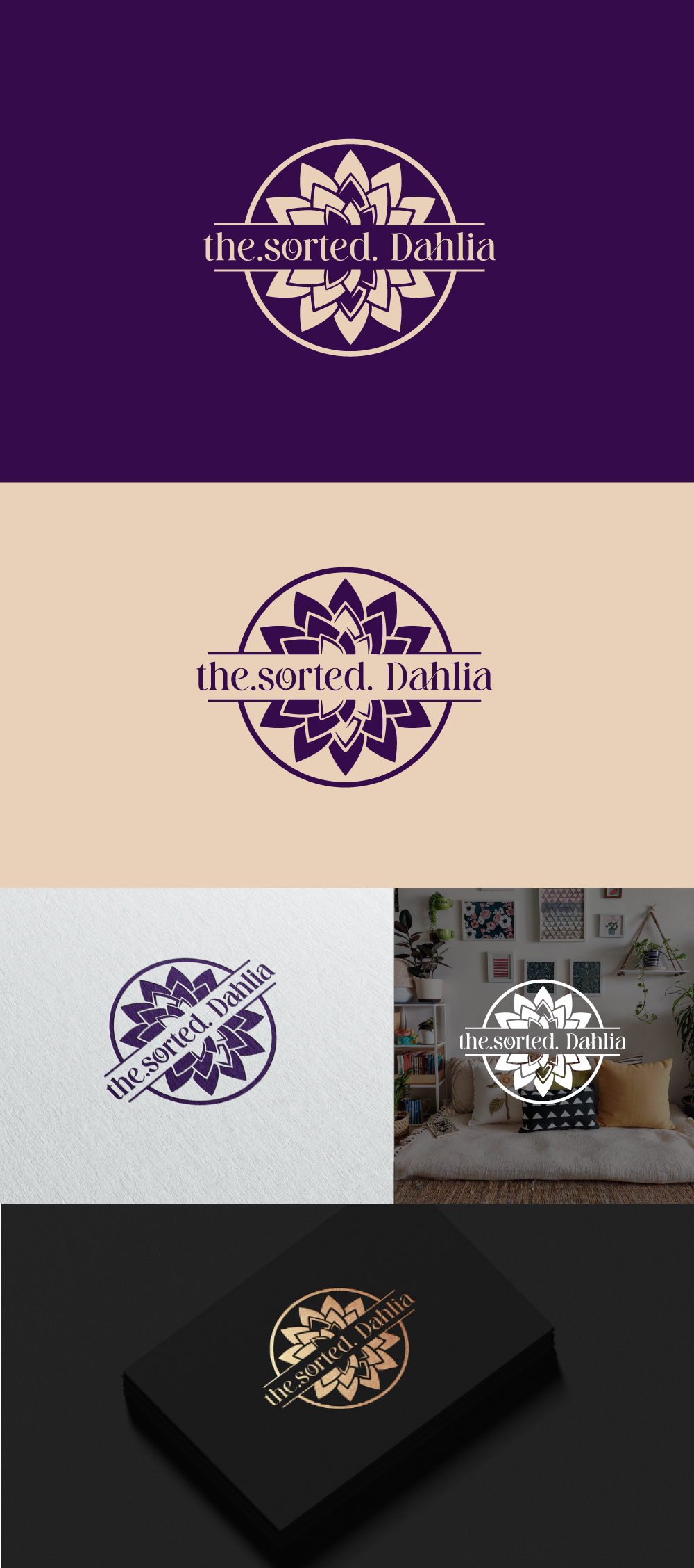 Diseño de Logo por AR- RAZZAAQ para the.sorted.dahlia | Diseño #30704237