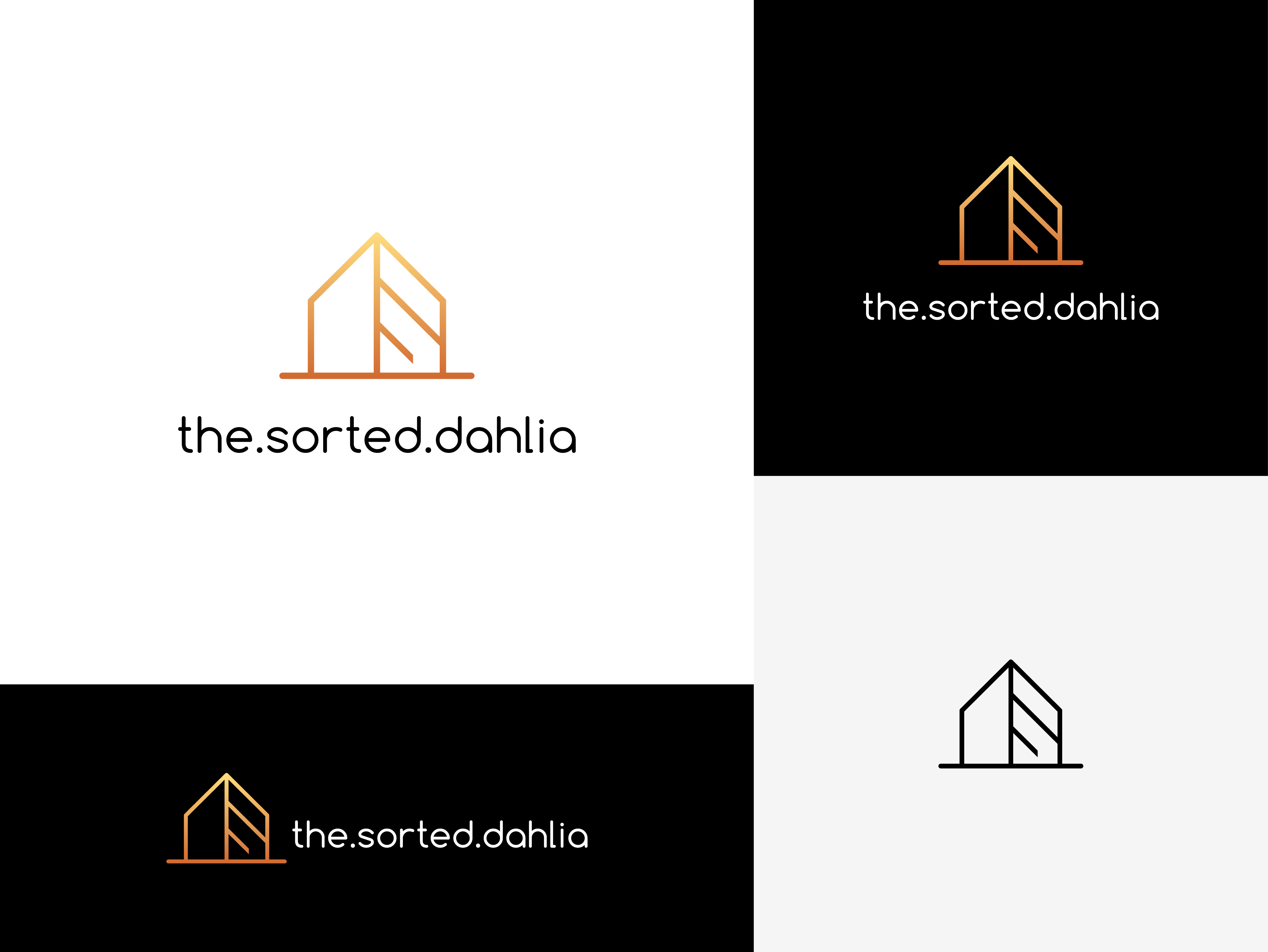 Logo Design by TAQ for the.sorted.dahlia | Design #30744209