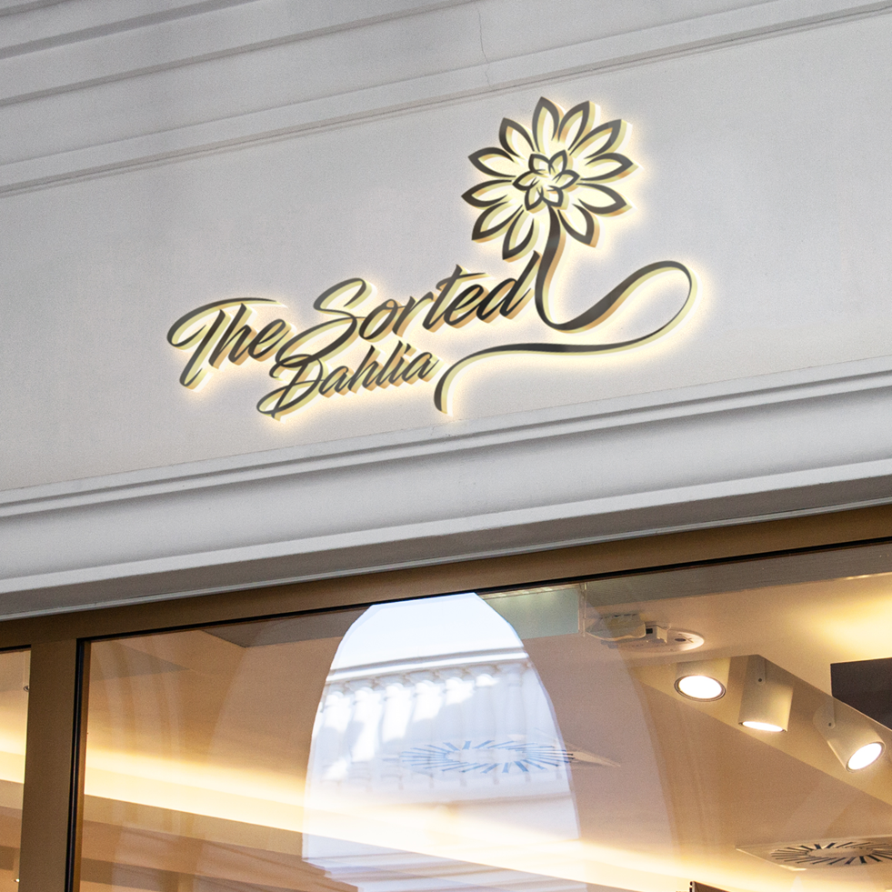 Logo Design by WeiArts for the.sorted.dahlia | Design #30700523