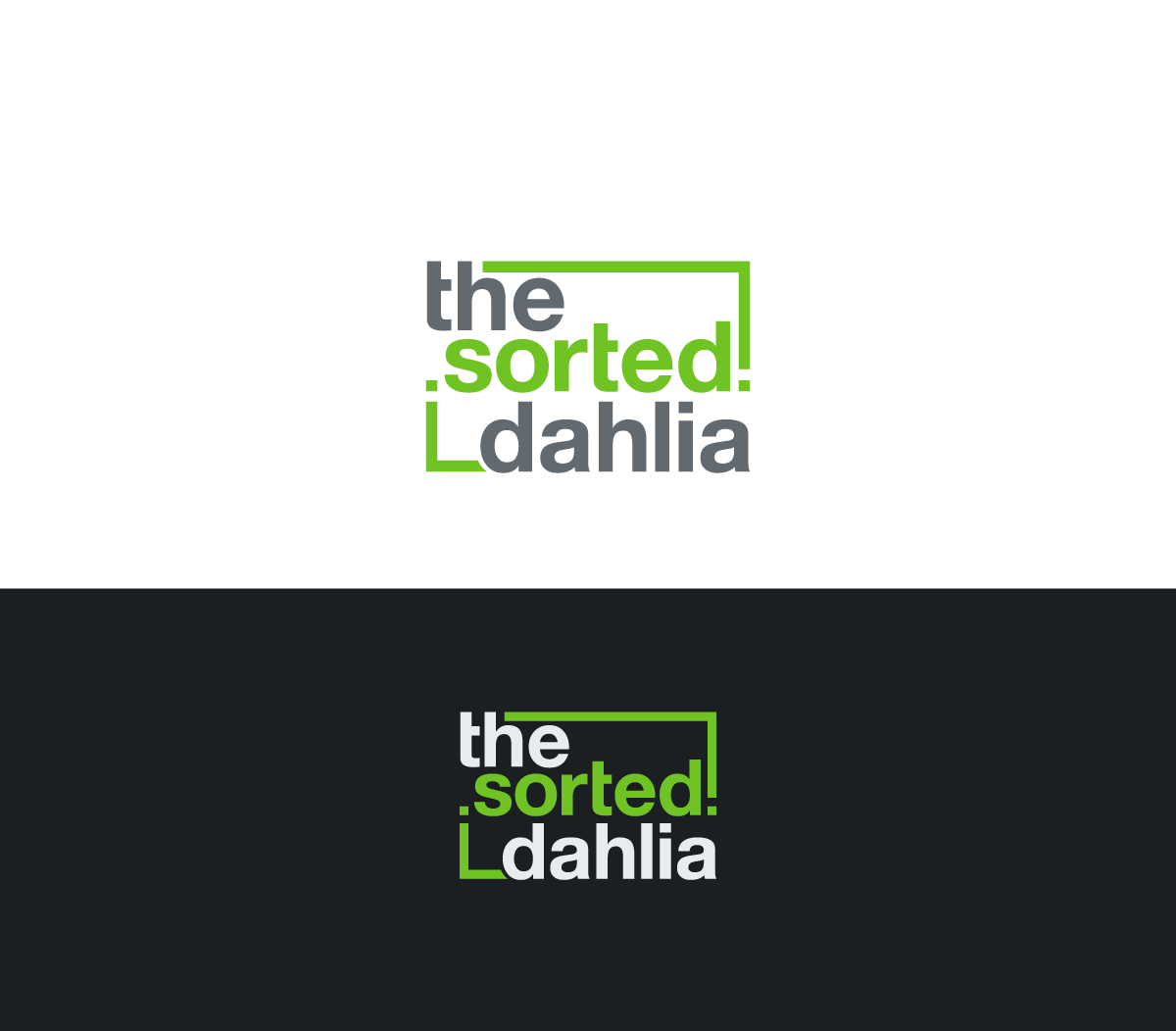 Logo Design by anico for the.sorted.dahlia | Design #30701246