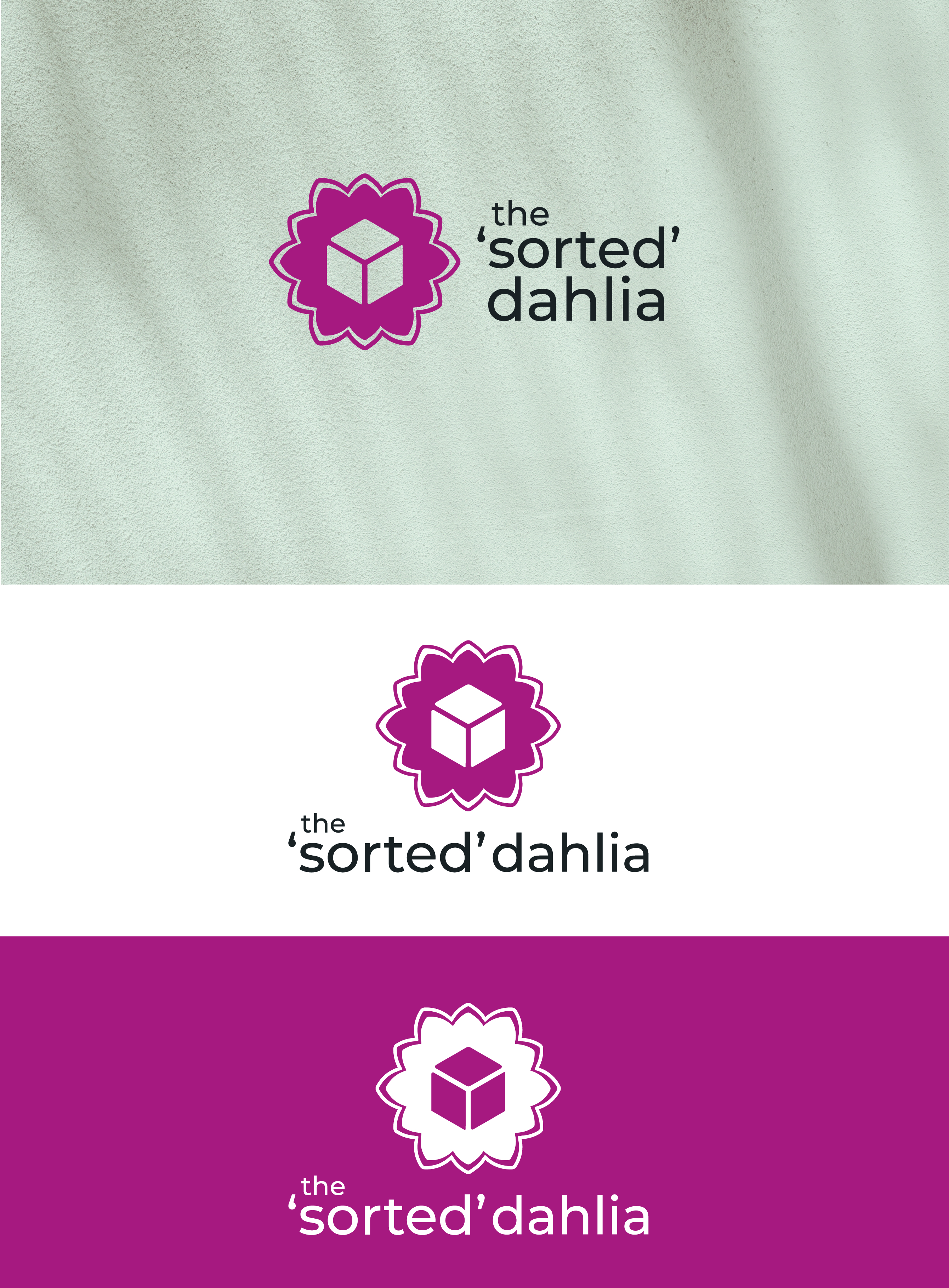 Diseño de Logo por HzK Designs para the.sorted.dahlia | Diseño #30702033