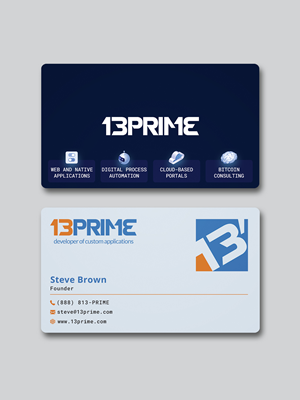 Business Card Design by Creative Moon Design