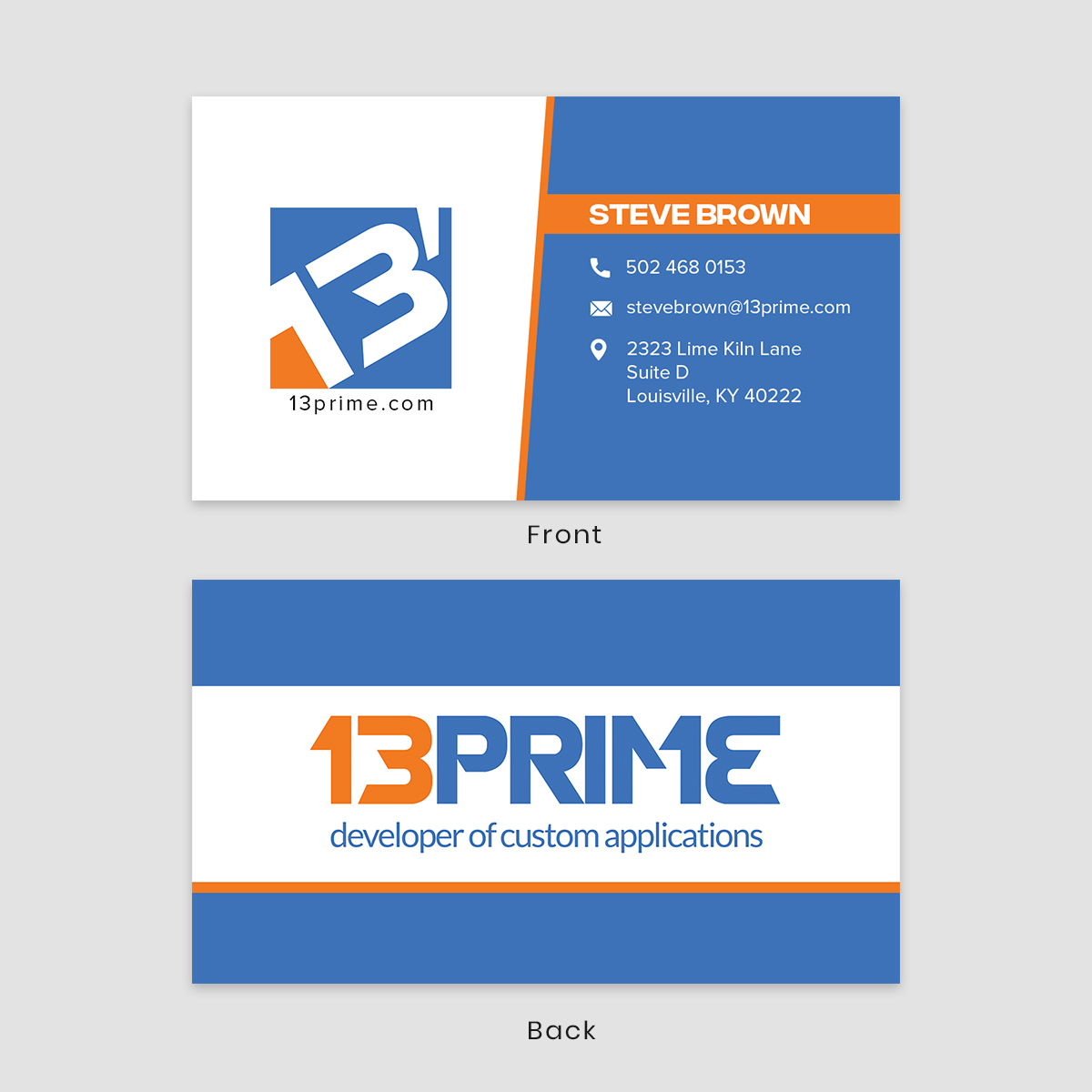 Business Card Design by Atanu Sutar for this project | Design #30698044