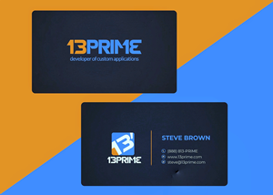 Business Card Design by Nel.