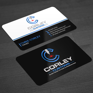 Business Card Design by WellDesign for Corley Customs LLC | Design: #30704955