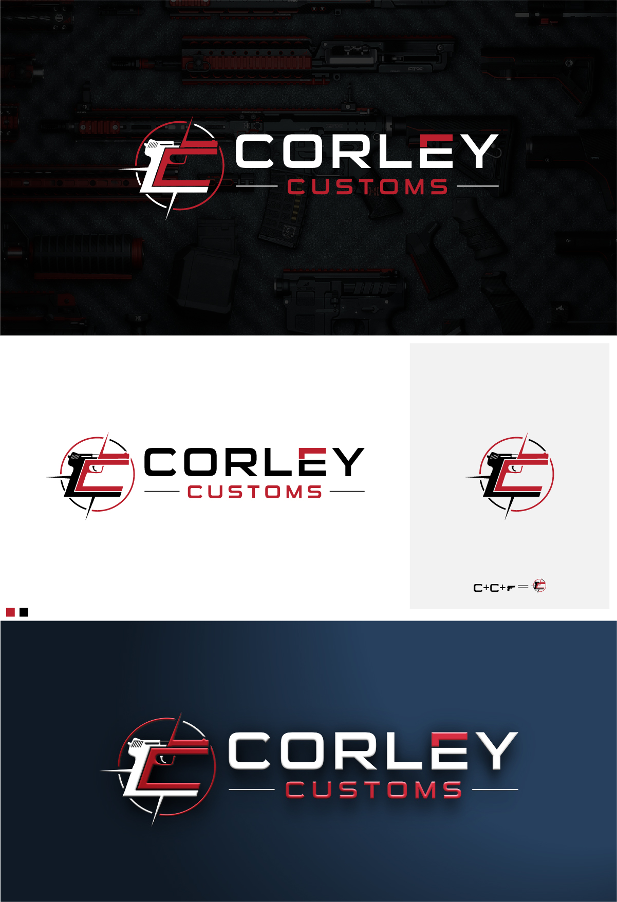 Business Card Design by Deziners Zone for Corley Customs LLC | Design #30702069