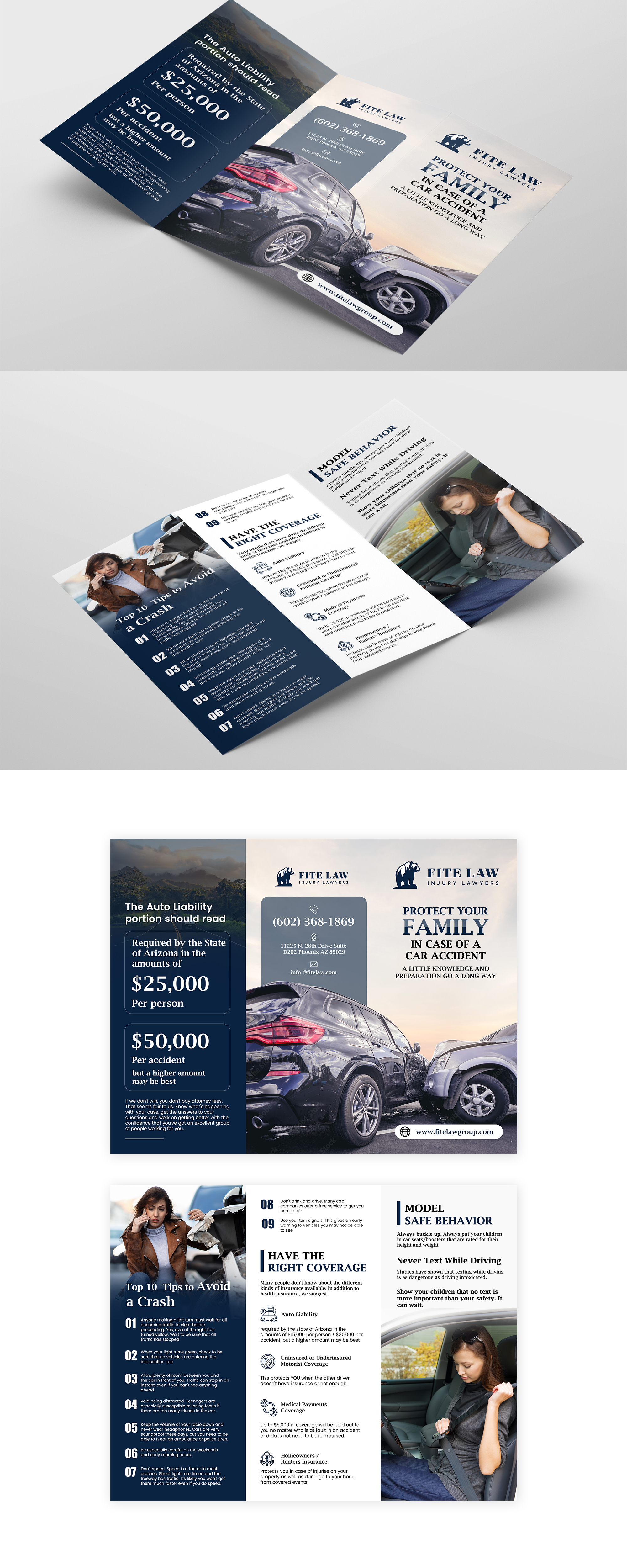 Brochure Design by Design Motion for Fite Law Group | Design #30742703