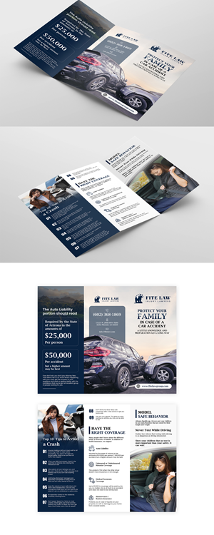 Diseño de Brochure por Design Motion para Fite Law Group | Diseño: #30742703