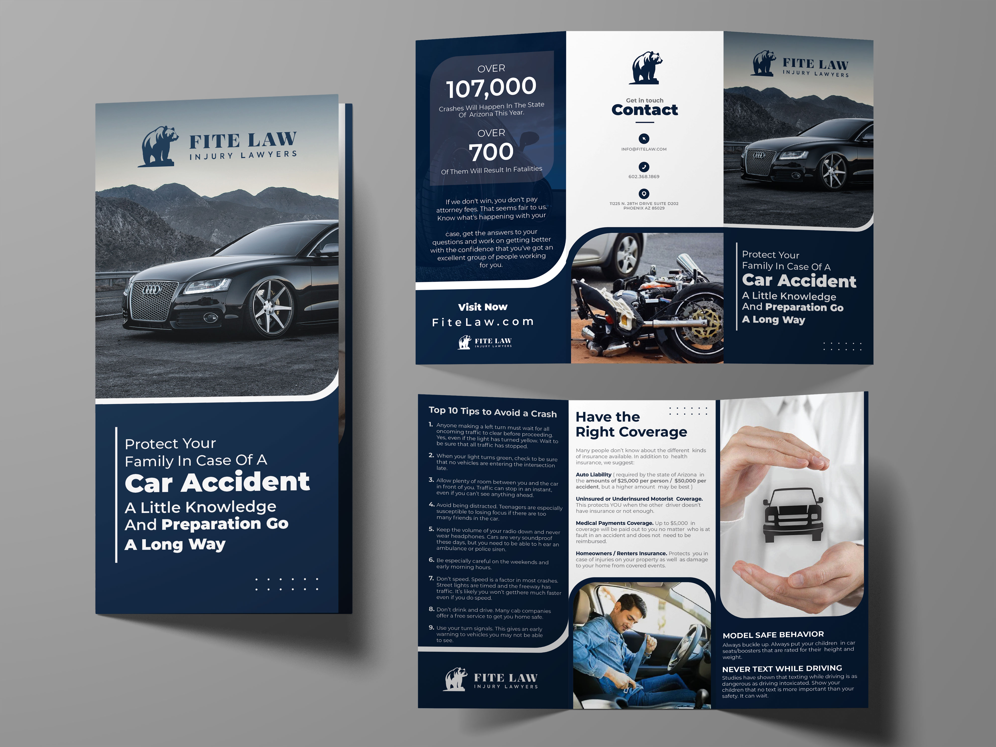 Design de Brochure par artbitin pour Fite Law Group | Design #30719256