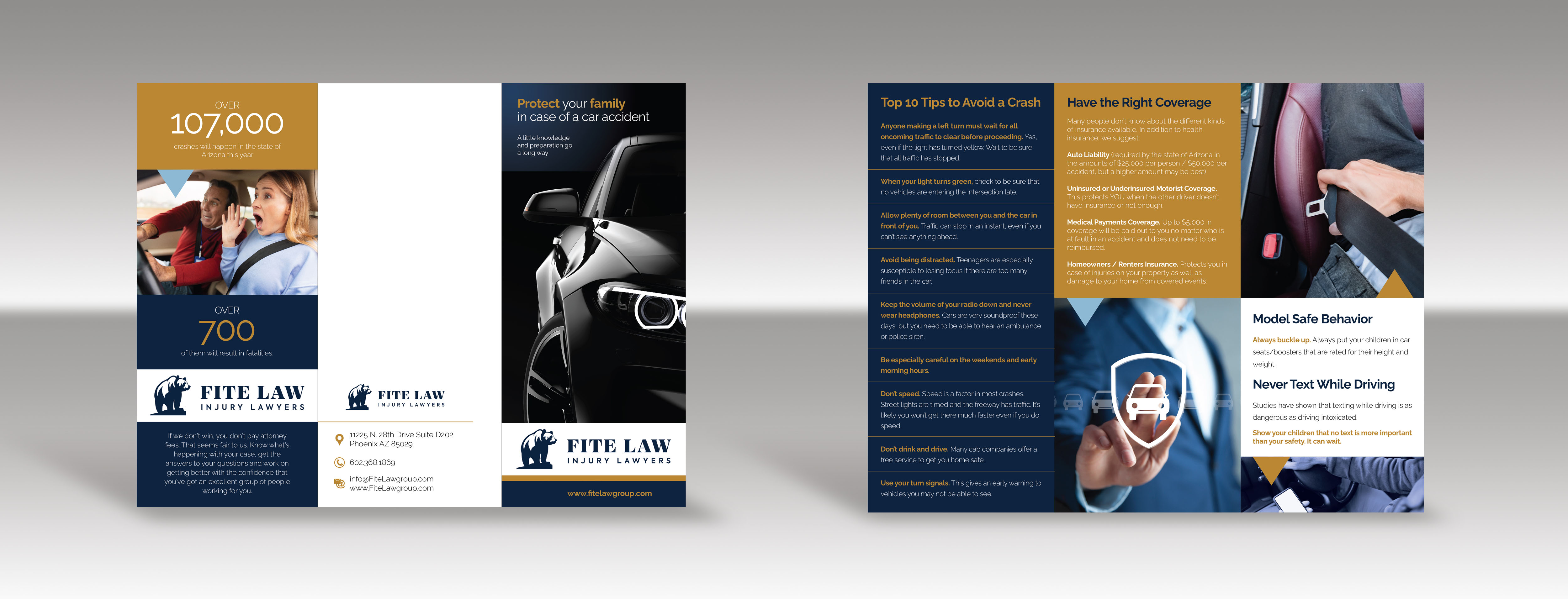 Broschüren-Design von Impressive Sol für Fite Law Group | Design #30739490