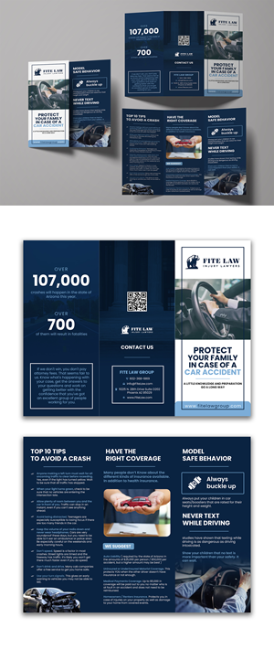 Diseño de Brochure por debdesign para Fite Law Group | Diseño: #30711908