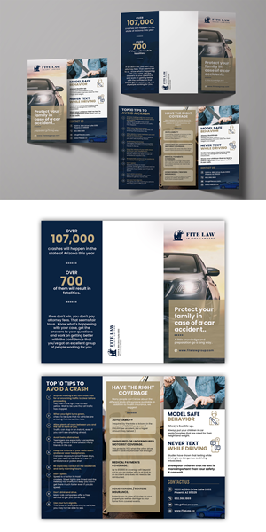 Diseño de Brochure por debdesign para Fite Law Group | Diseño: #30712179
