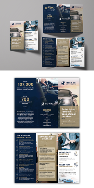 Diseño de Brochure por debdesign para Fite Law Group | Diseño: #30712180