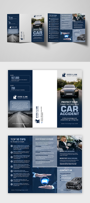 Diseño de Brochure por debdesign para Fite Law Group | Diseño: #30712344