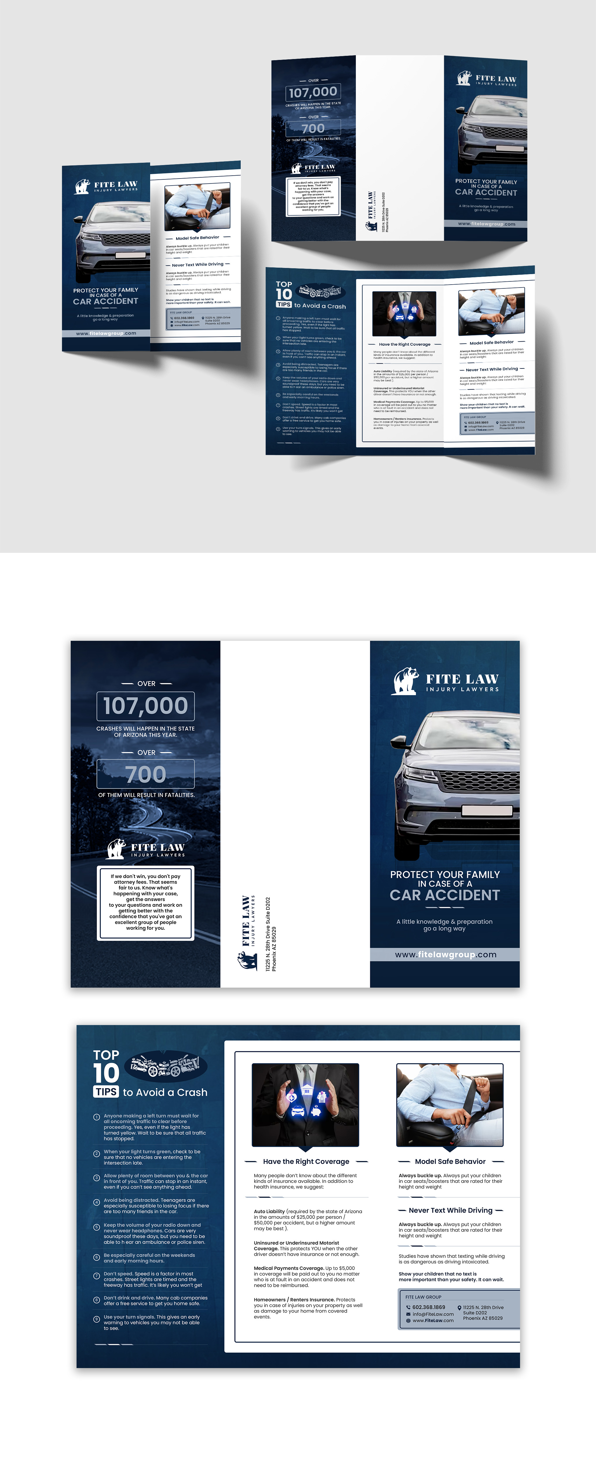 Brochure Design by debdesign for Fite Law Group | Design #30712835