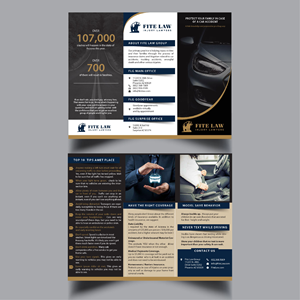 Diseño de Brochure por devidigitalart para Fite Law Group | Diseño: #30736322