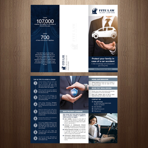 Diseño de Brochure por GraphicsGuru para Fite Law Group | Diseño: #30739381