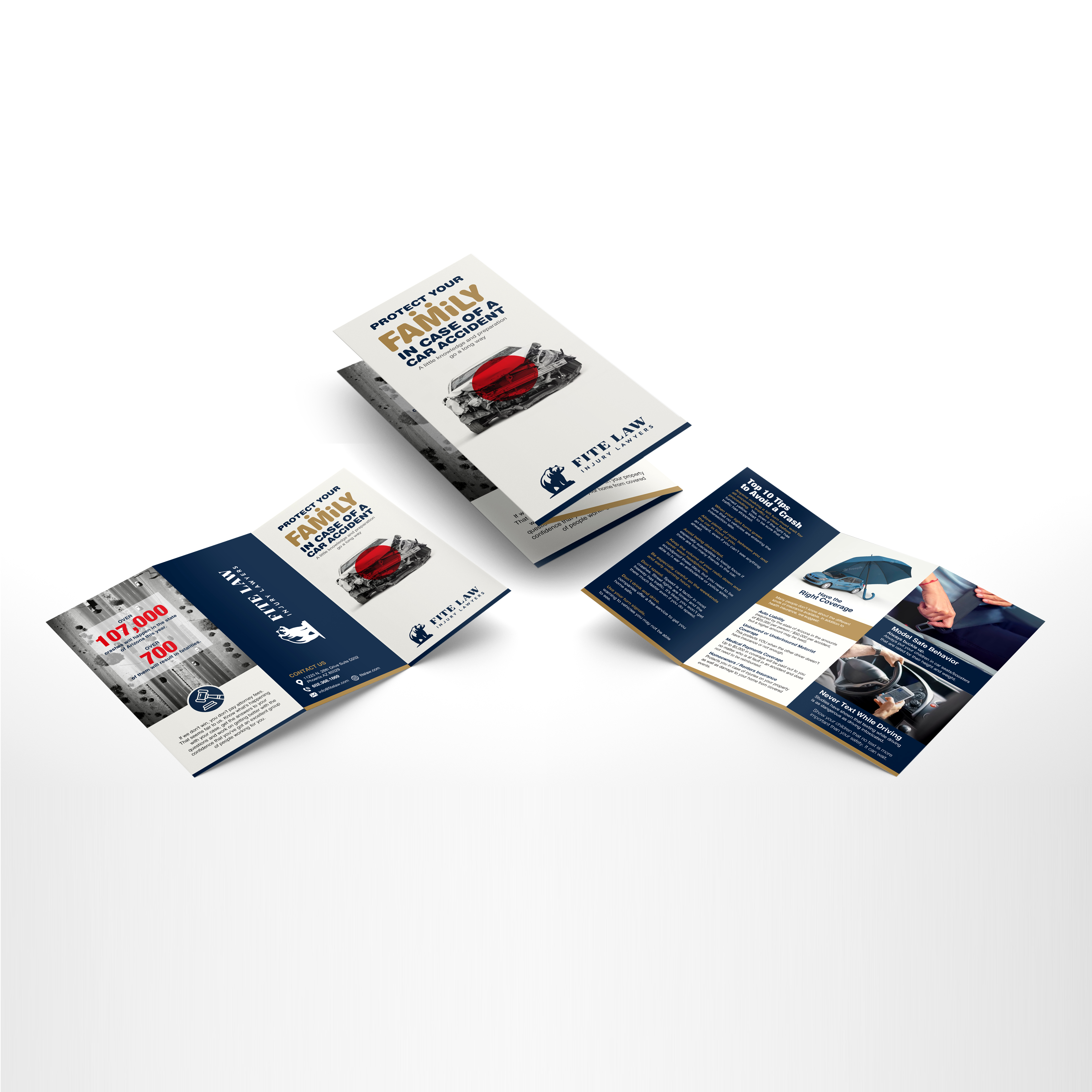 Brochure Design by fawadawan for Fite Law Group | Design #30704994