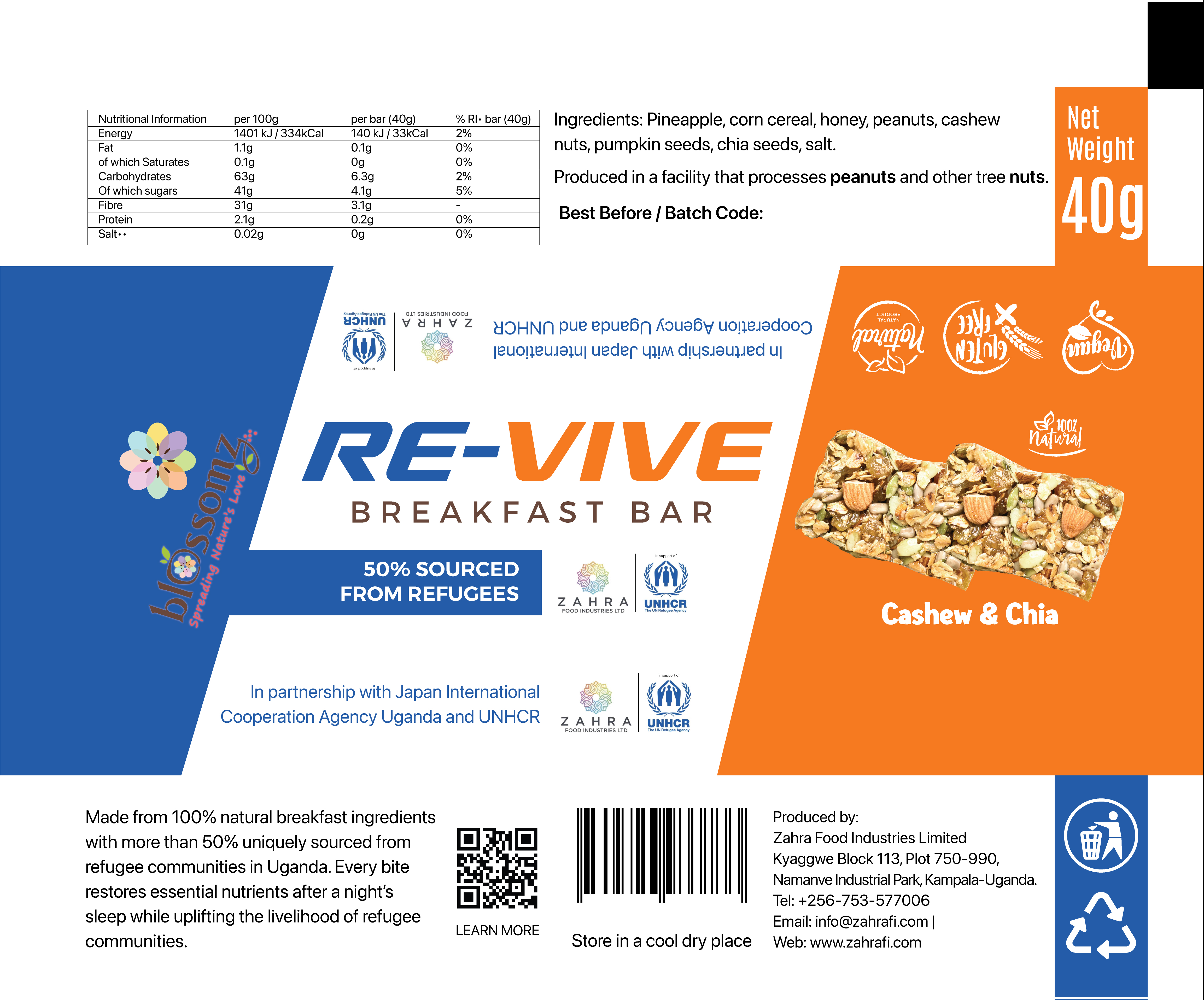 Packaging Design by Amani K for Zahra Food Industries Ltd | Design #30769736