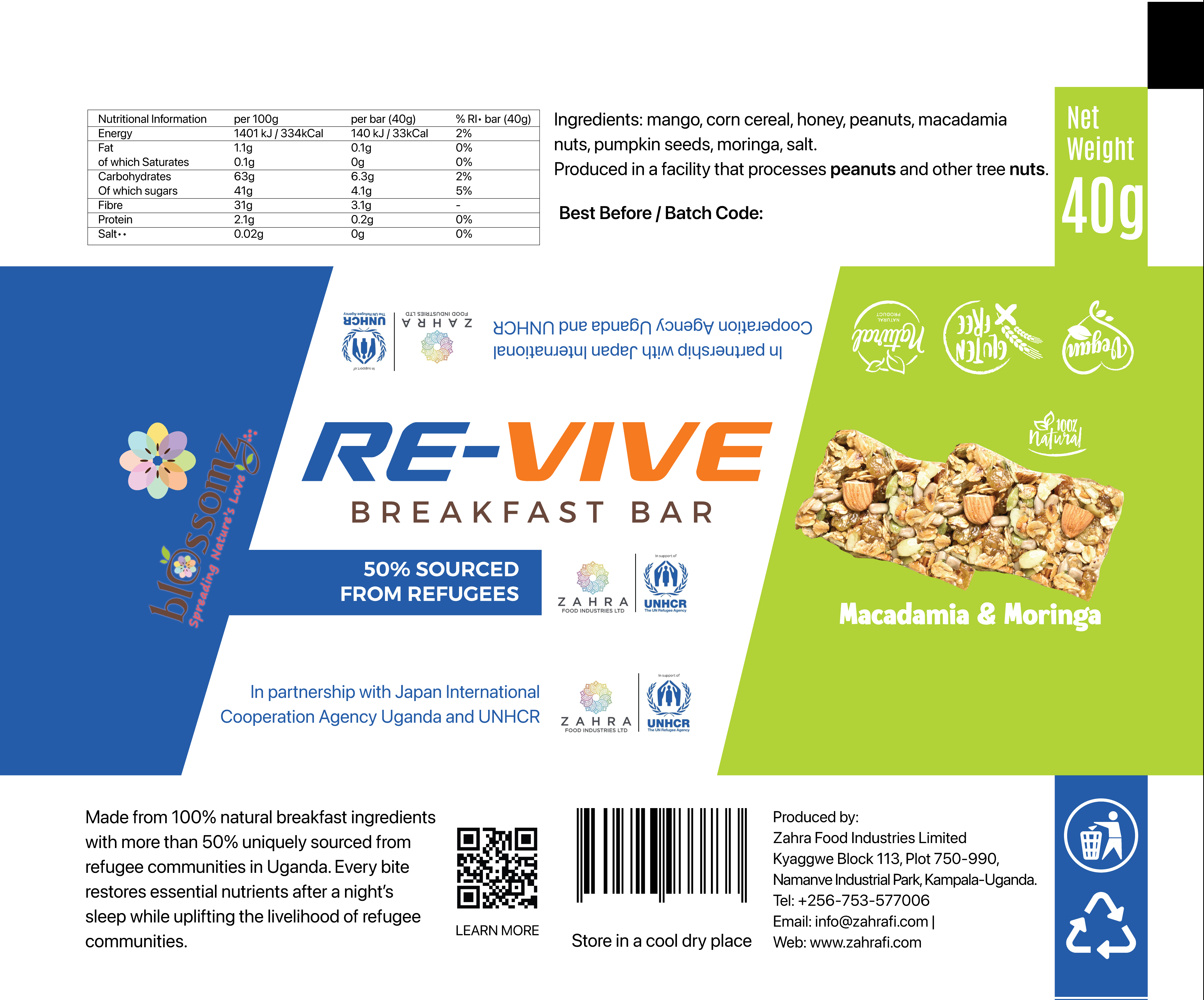 Packaging Design by Amani K for Zahra Food Industries Ltd | Design #30769737