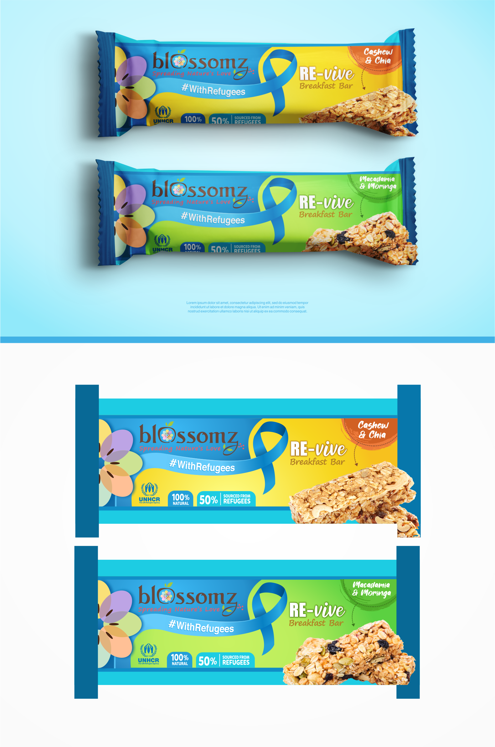 Packaging Design by LUTNG. for Zahra Food Industries Ltd | Design #30750705