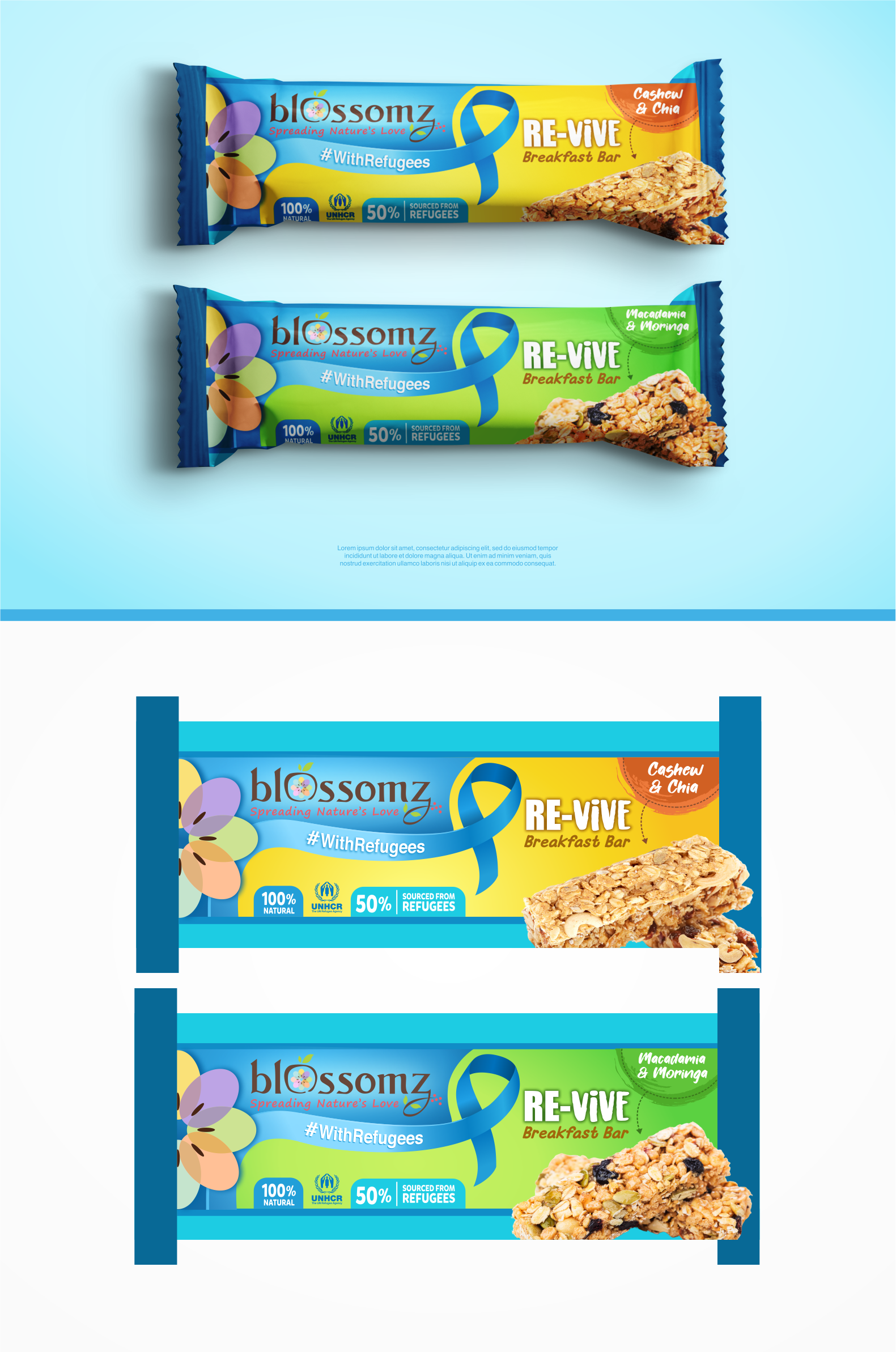 Verpackungs-Design von LUTNG. für Zahra Food Industries Ltd | Design #30757594