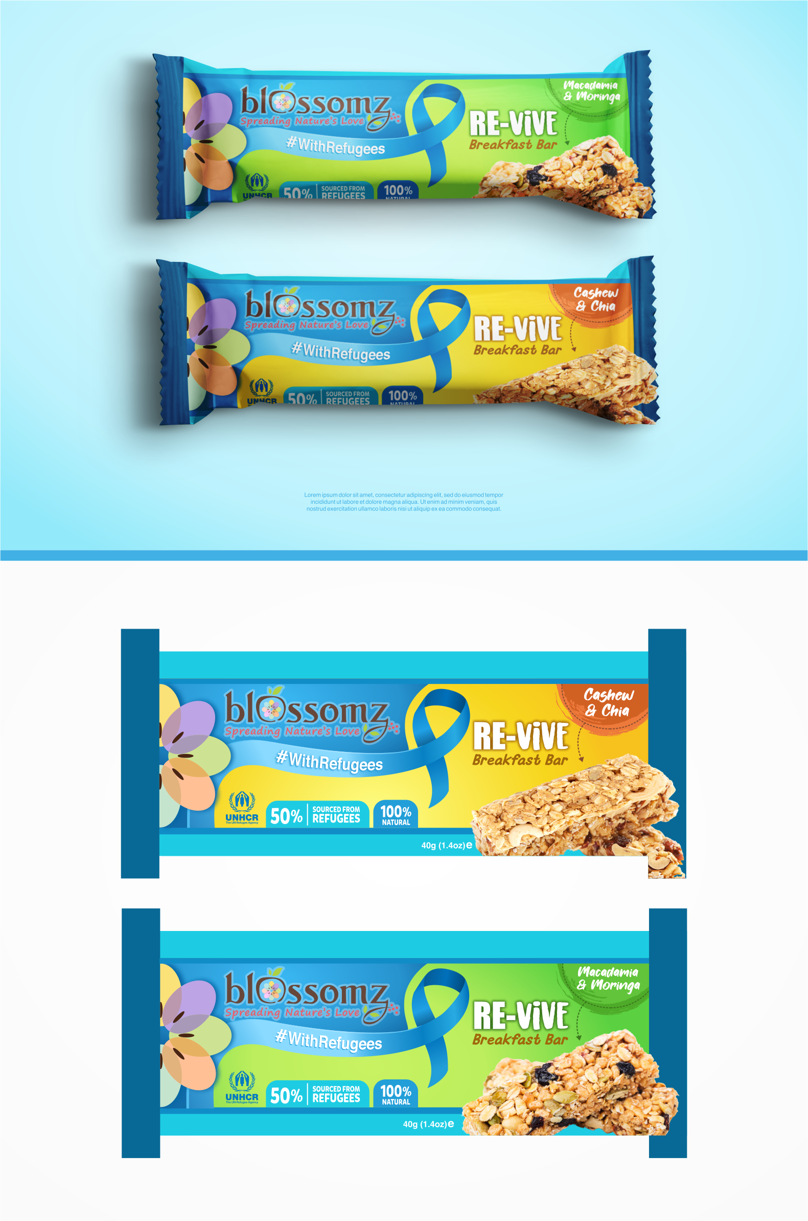 Packaging Design by LUTNG. for Zahra Food Industries Ltd | Design #30764399