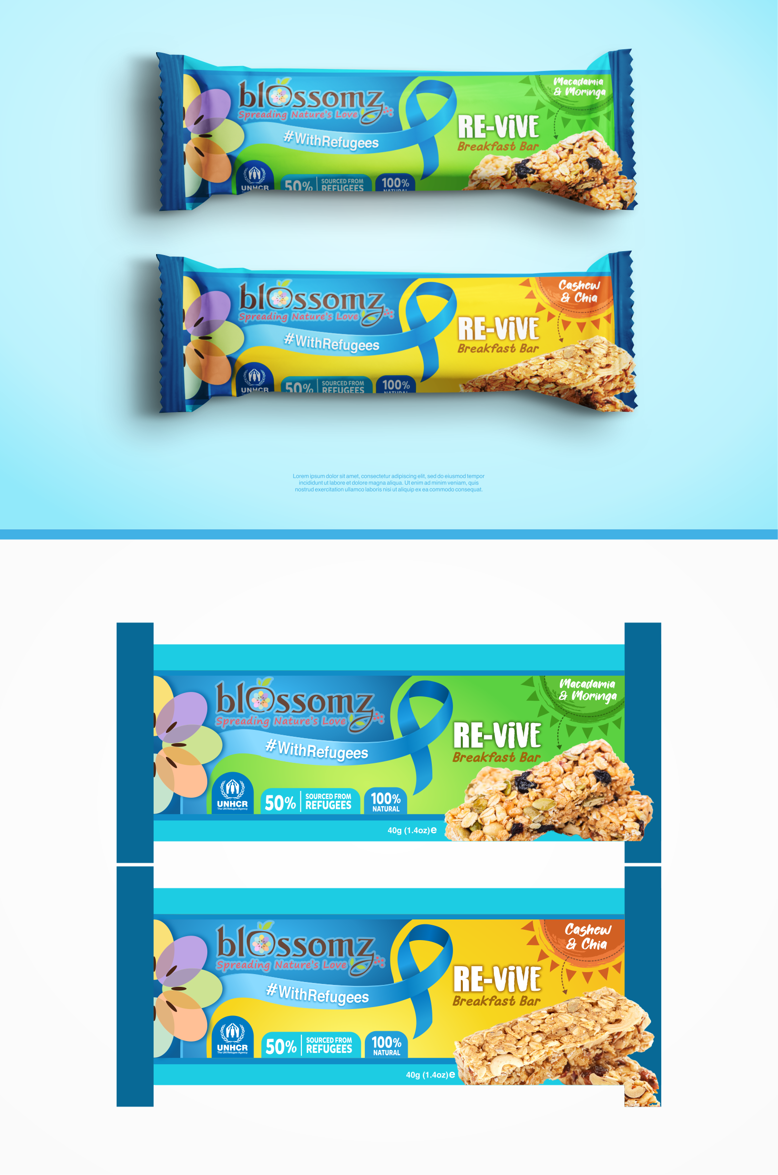 Packaging Design by LUTNG. for Zahra Food Industries Ltd | Design #30781439