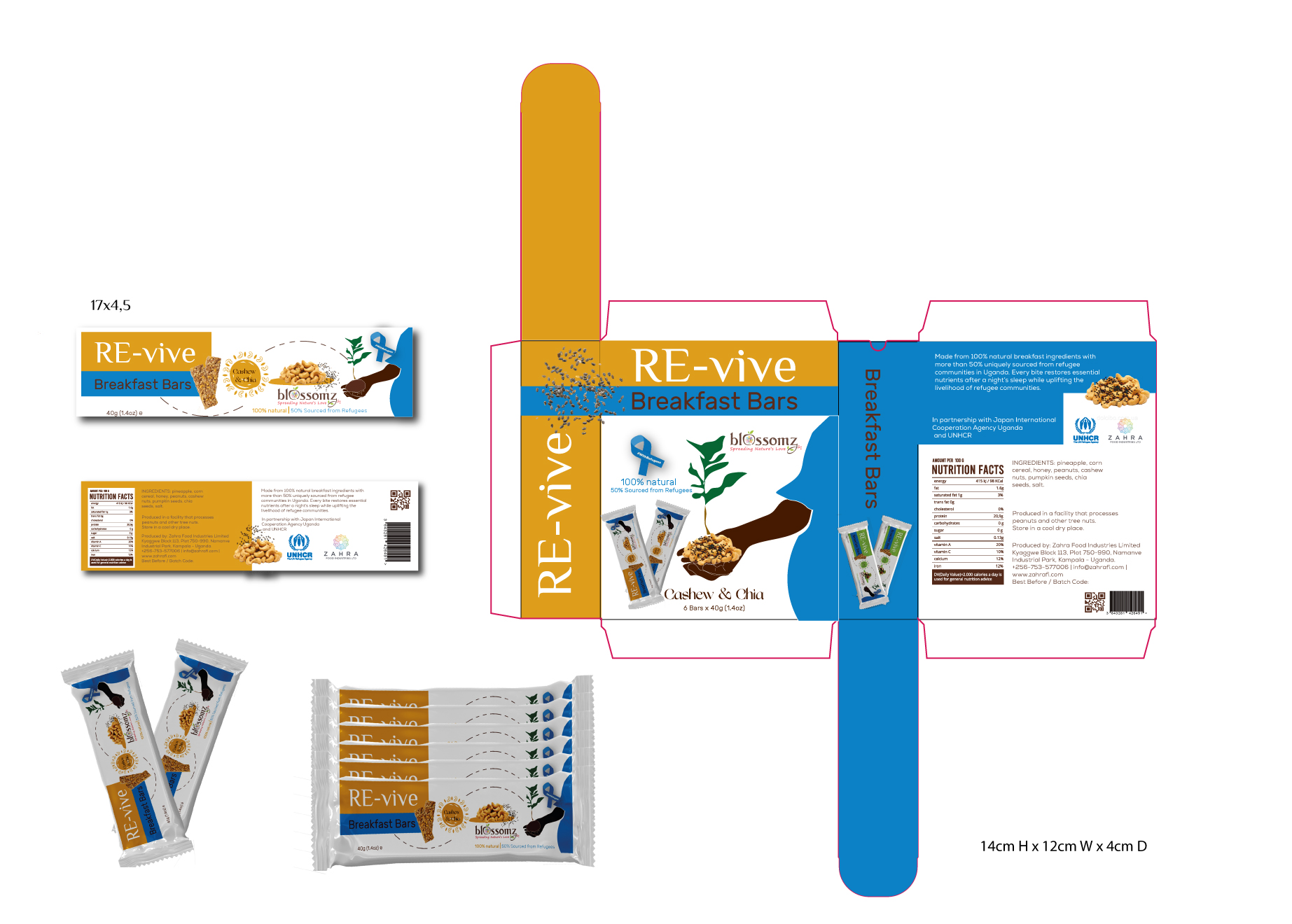 Packaging Design by oltredisegno for Zahra Food Industries Ltd | Design #30730483