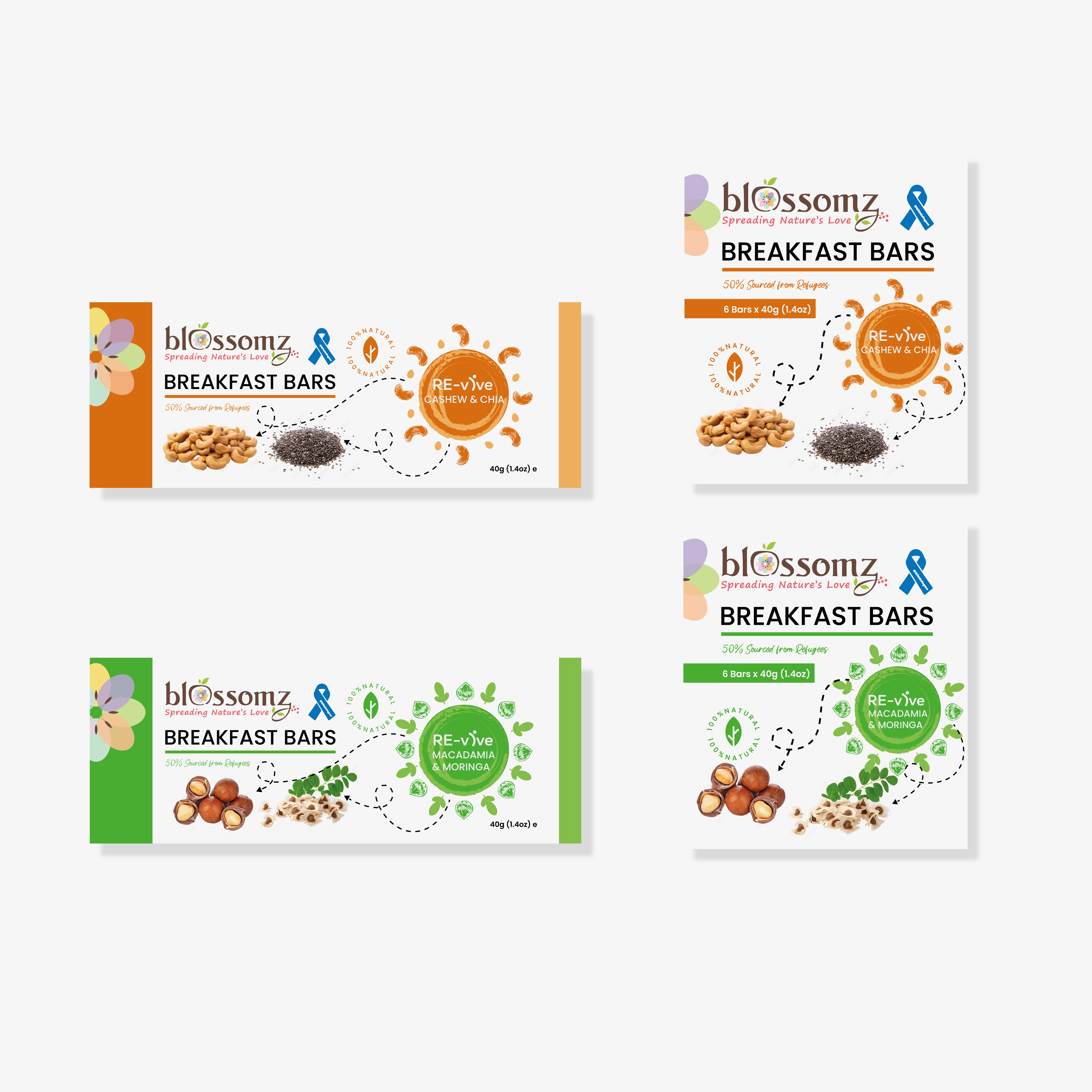Verpackungs-Design von Eve.A für Zahra Food Industries Ltd | Design #30709926