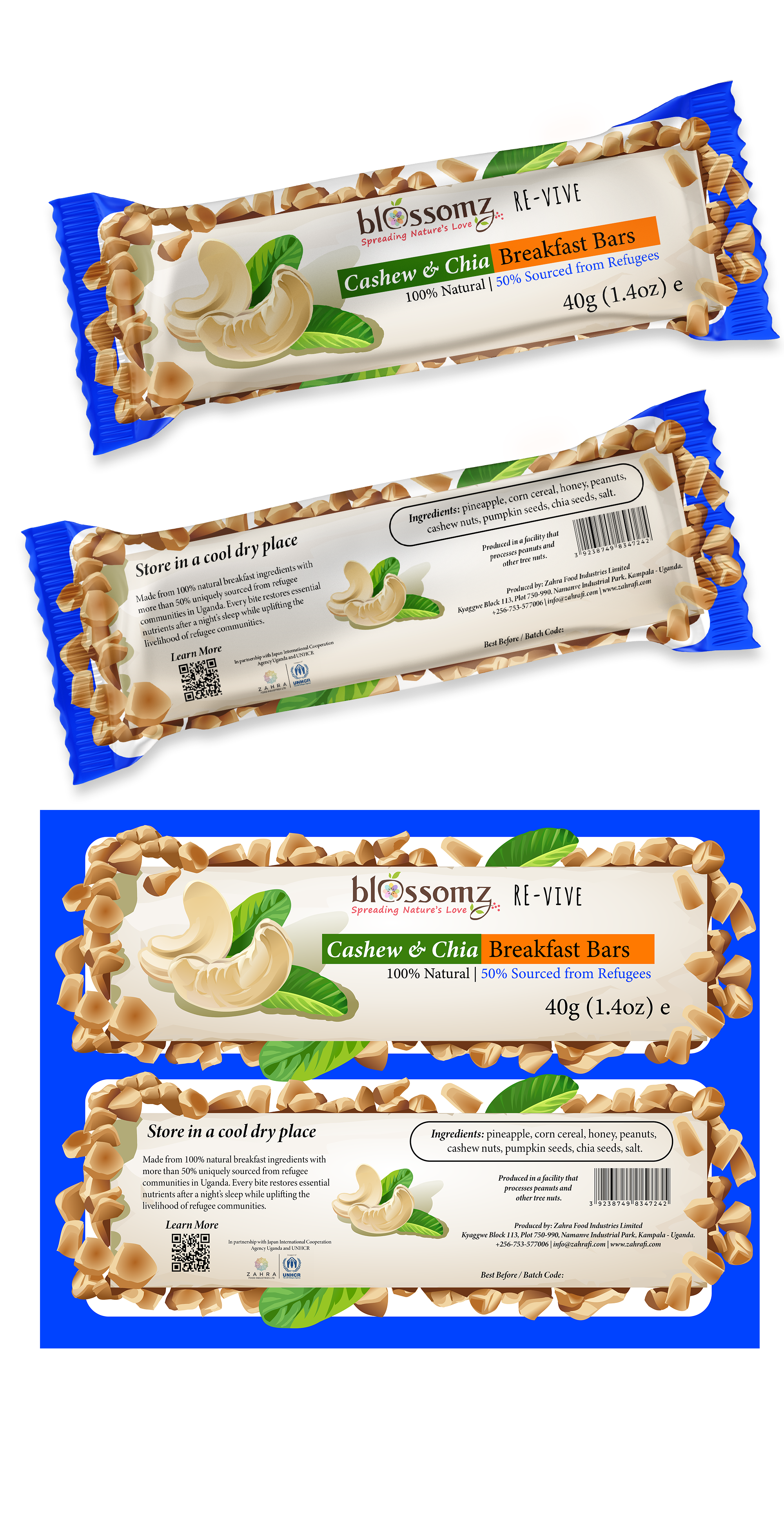 Packaging Design by amit930 for Zahra Food Industries Ltd | Design #30716197