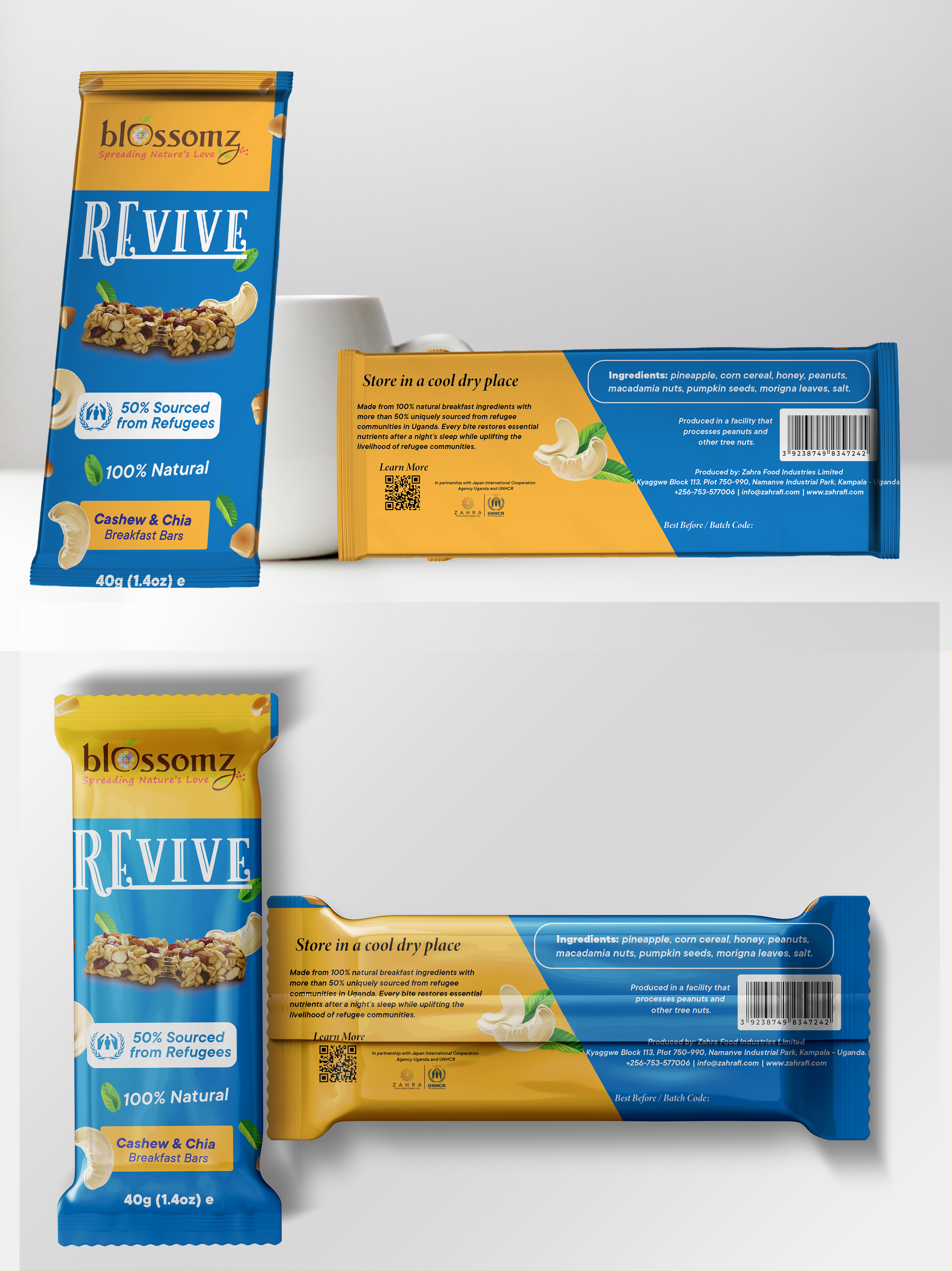 Packaging Design by amit930 for Zahra Food Industries Ltd | Design #30763448