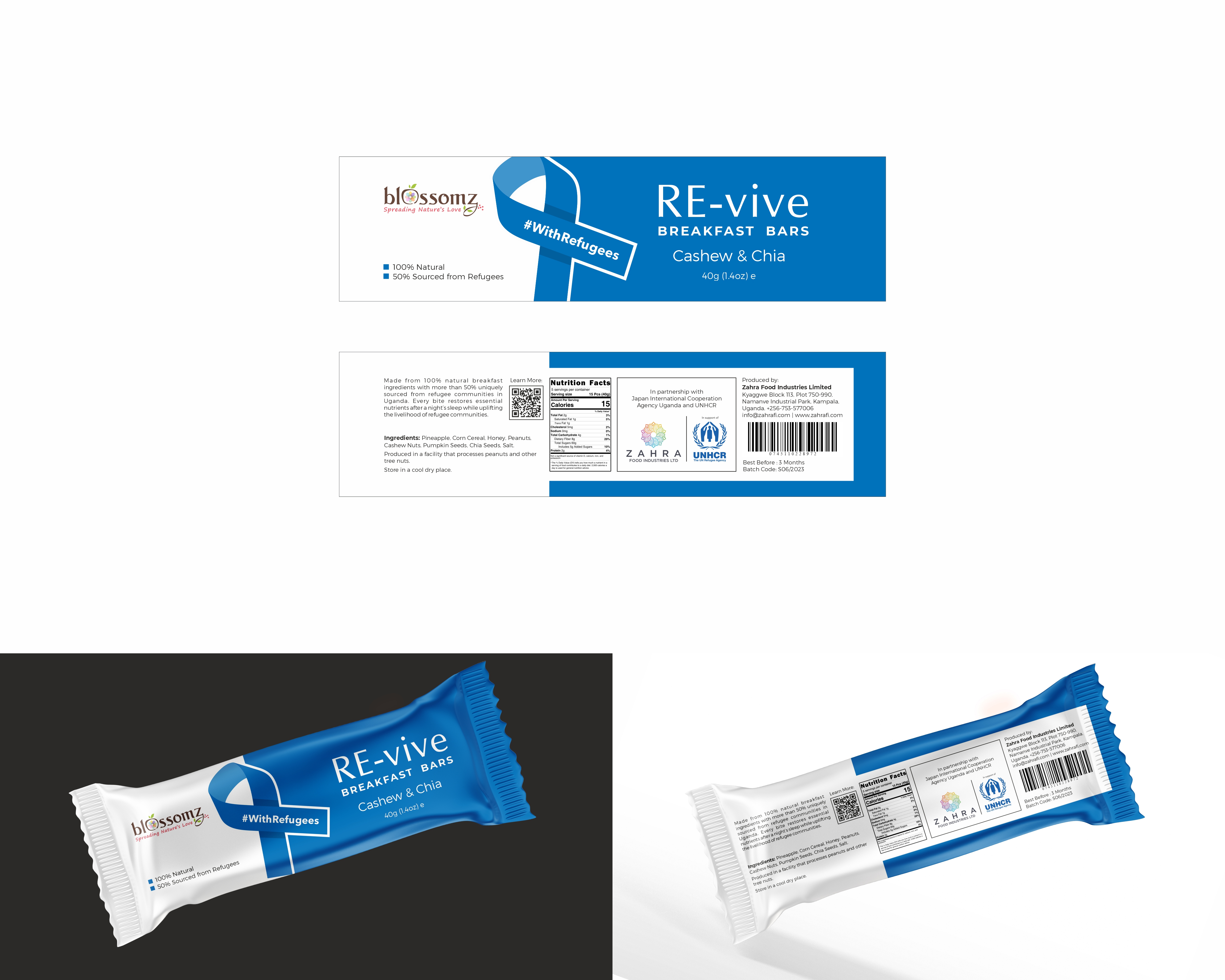 Packaging Design by Priti Panchal for Zahra Food Industries Ltd | Design #30783697