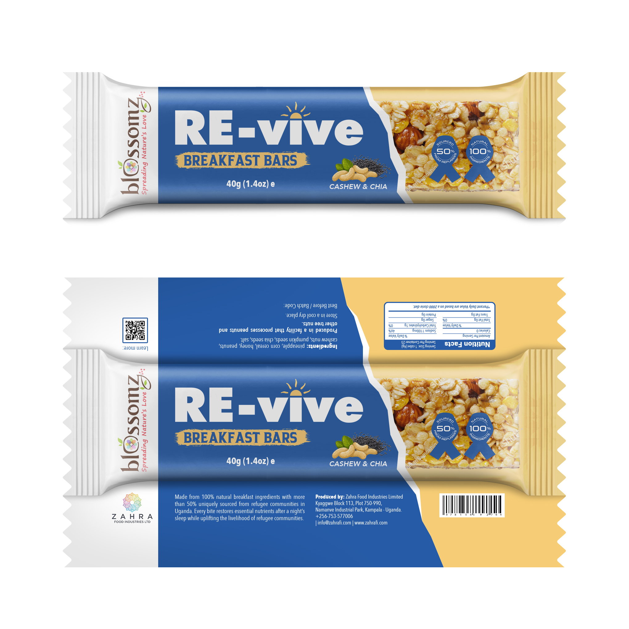 Verpackungs-Design von Rockyman für Zahra Food Industries Ltd | Design #30756429