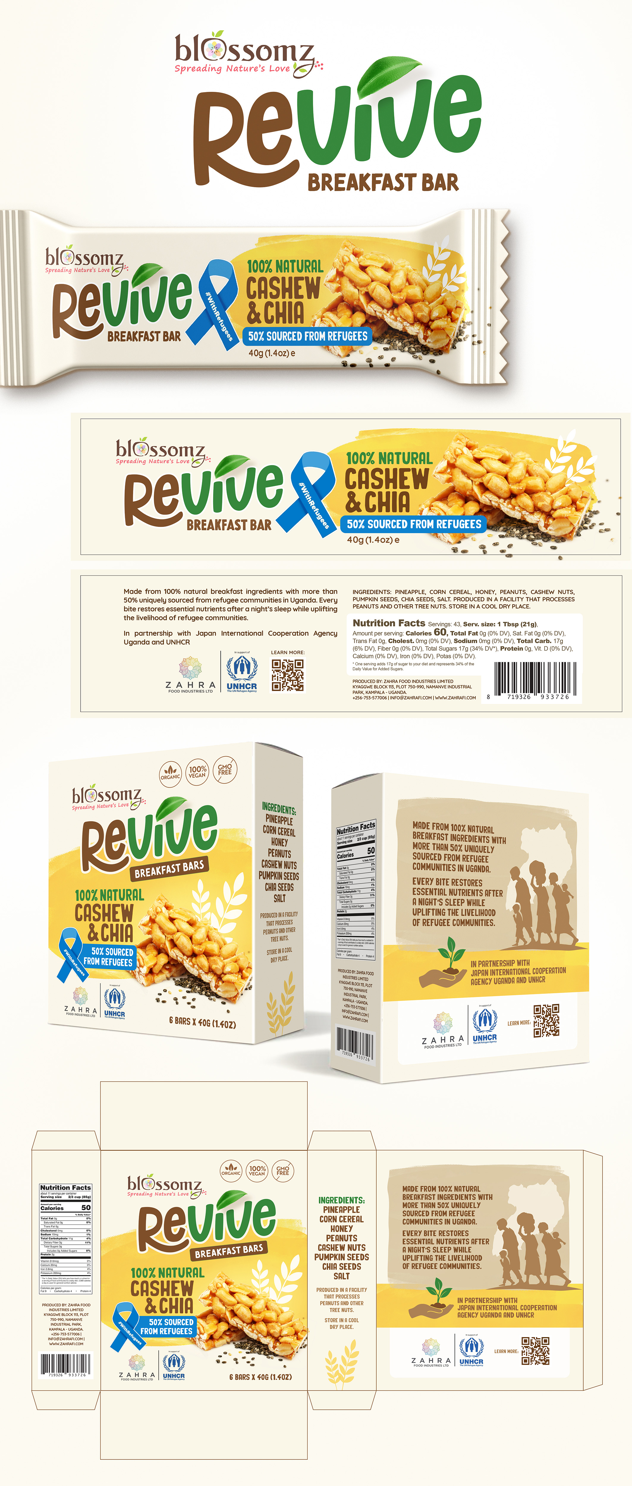 Design Emballage par JR-Design pour Zahra Food Industries Ltd | Design #30754855