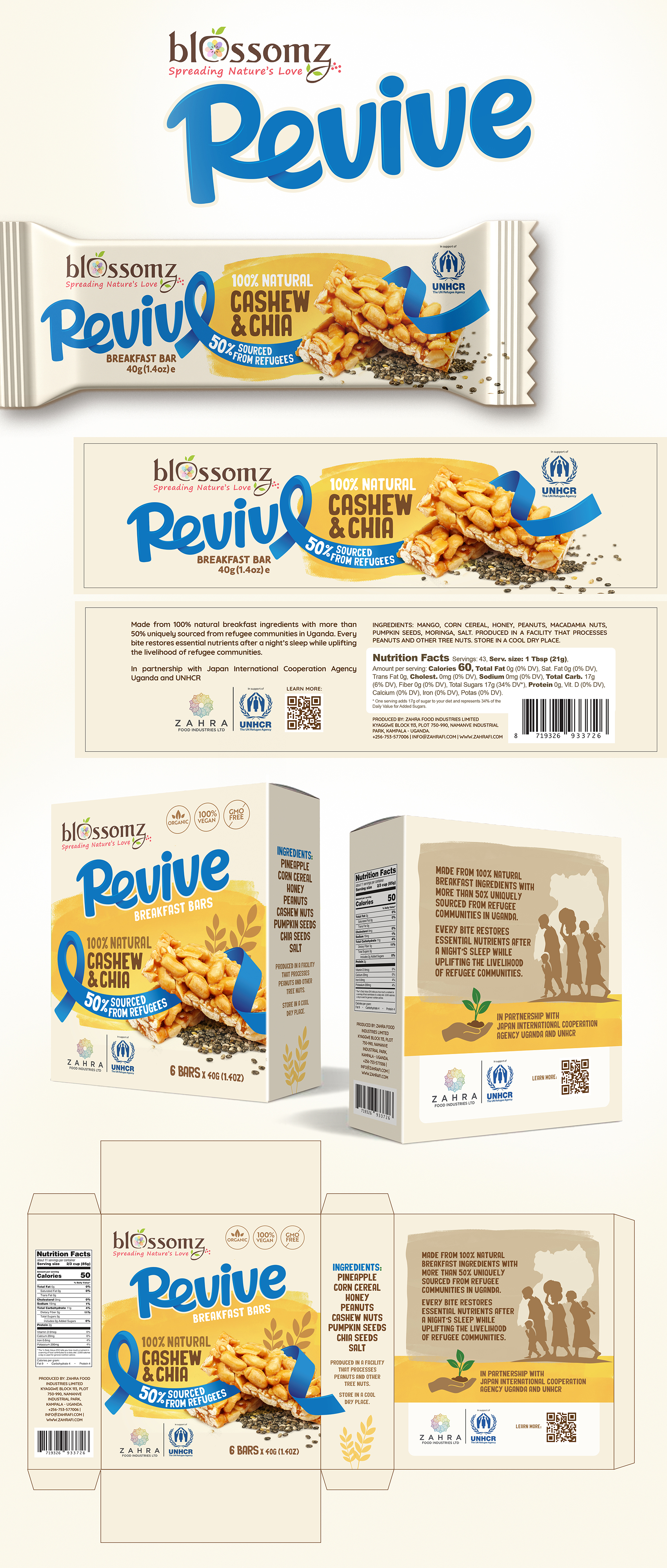 Packaging Design by JR-Design for Zahra Food Industries Ltd | Design #30801354
