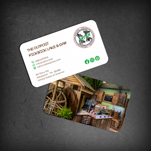 Business Card Design by HYPdesign for The Outpost | Design: #30715619