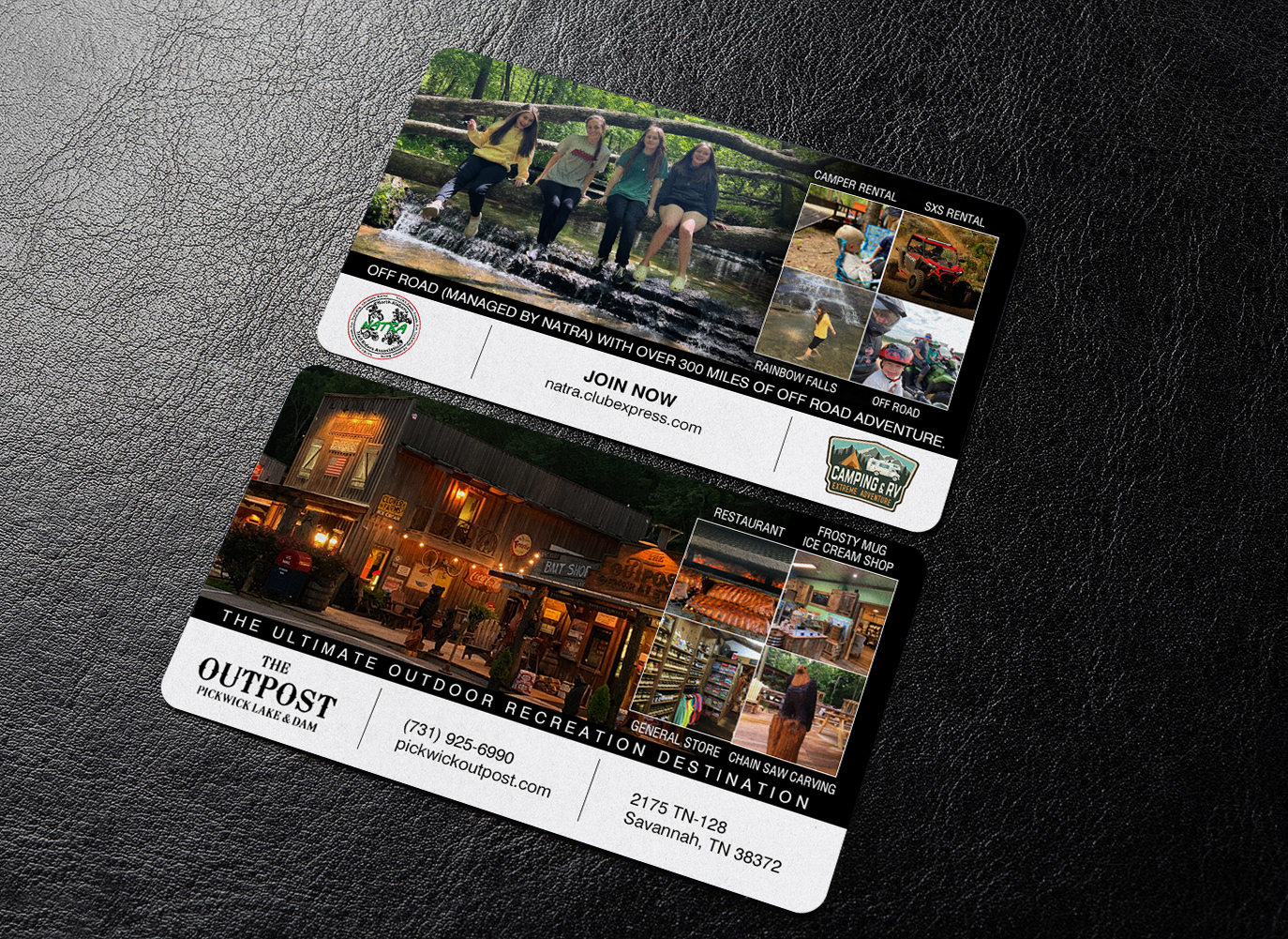 Business Card Design by chandrayaan.creative for The Outpost | Design #30712121