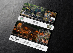 Business Card Design by chandrayaan.creative for The Outpost | Design: #30712121