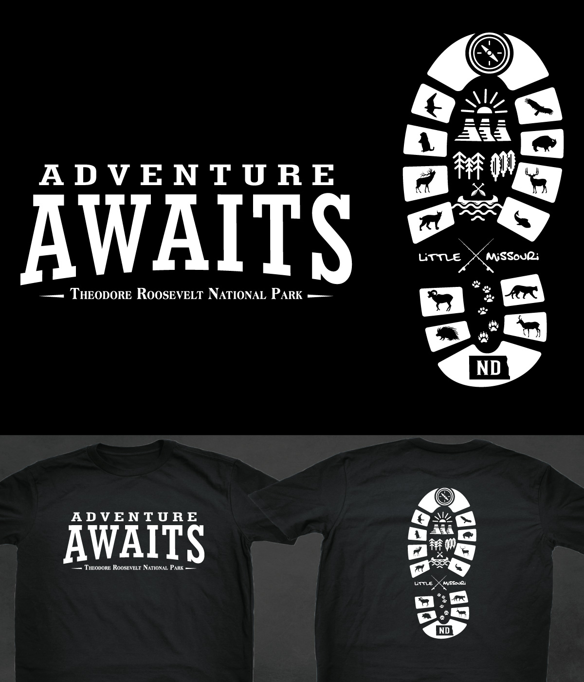 Diseño de Camiseta por SpaGGy para Theodore Roosevelt Nature & History Association | Diseño #30715302