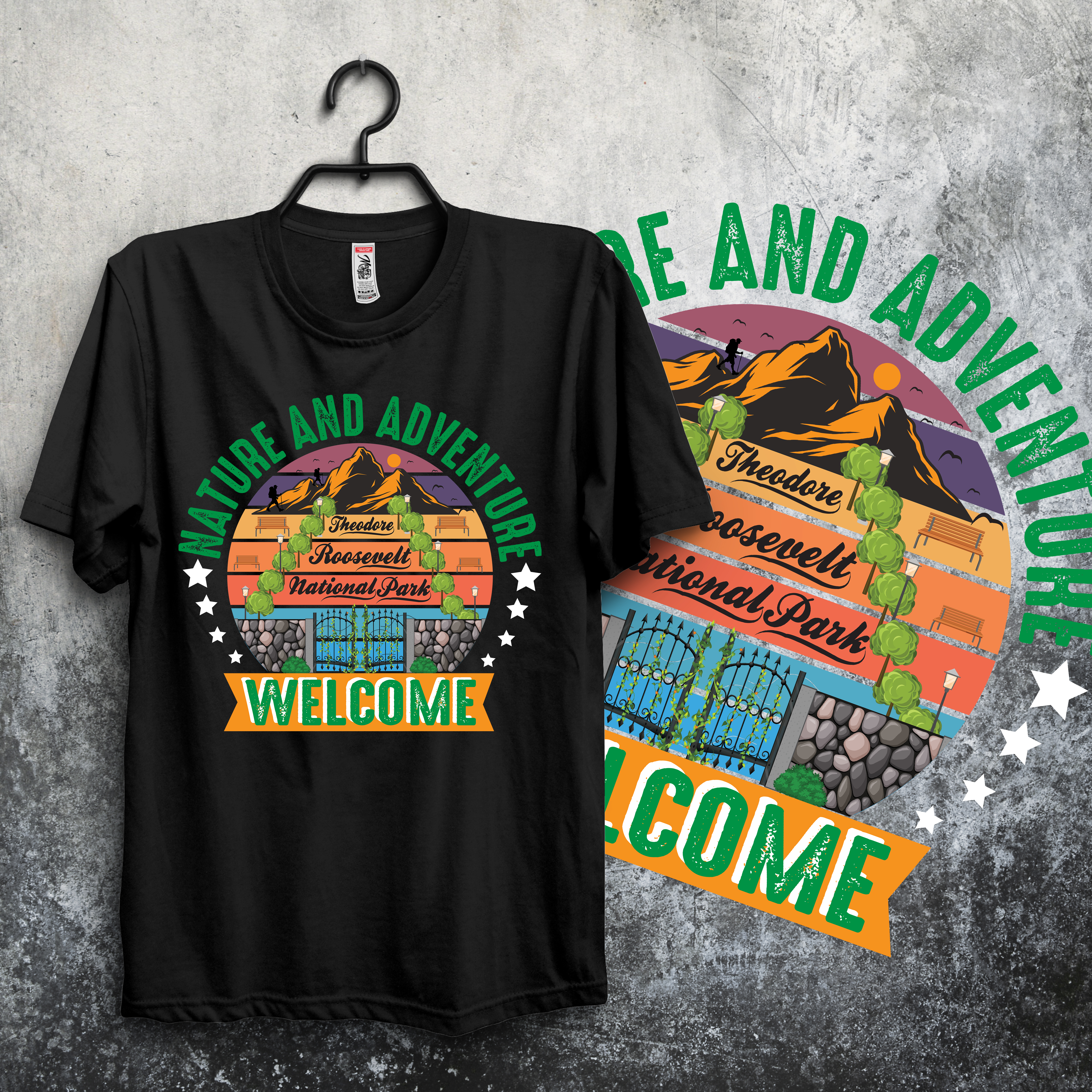 T-Shirt-Design von DesignNixon für Theodore Roosevelt Nature & History Association | Design #30719770