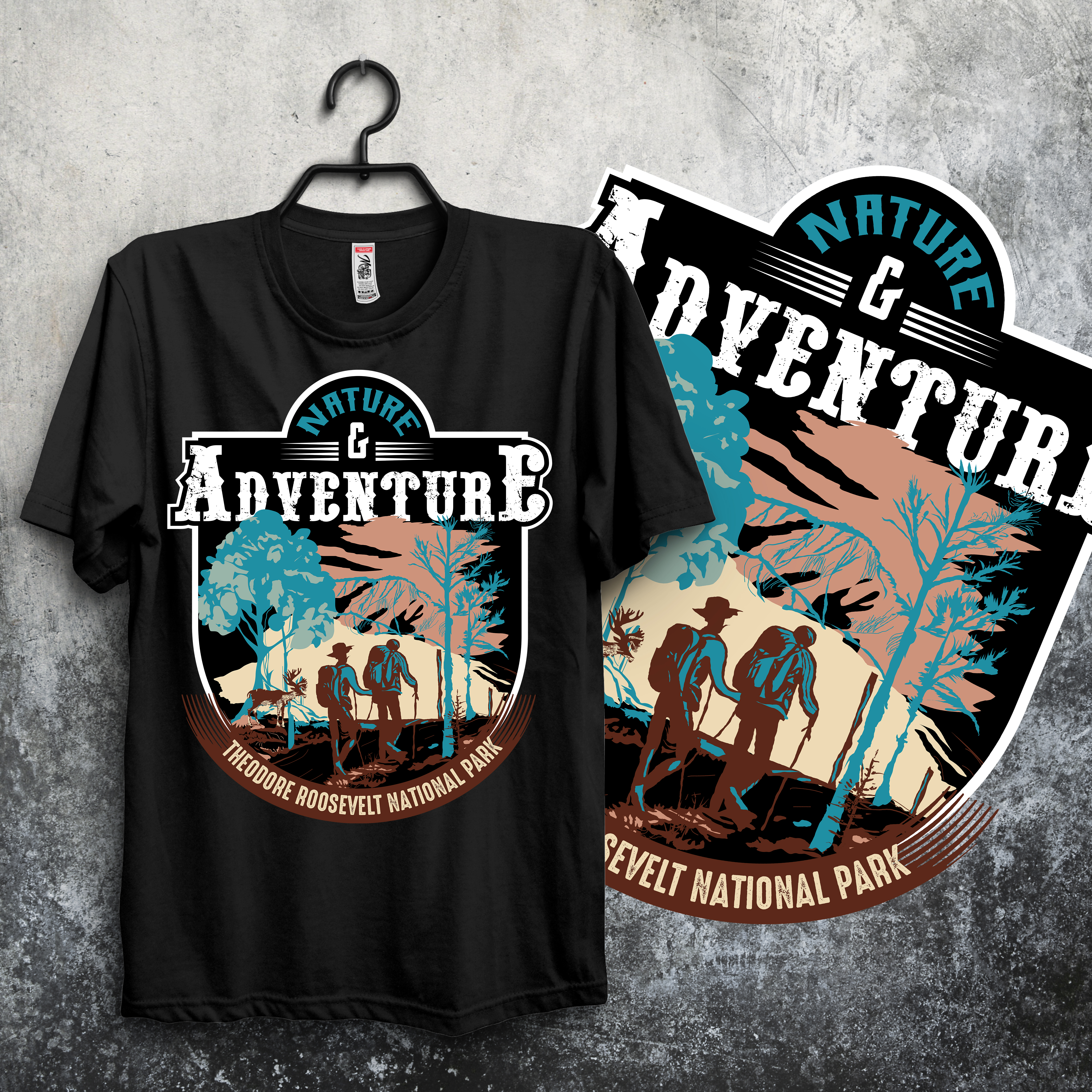 T-shirt Design by DesignNixon for Theodore Roosevelt Nature & History Association | Design #30742732