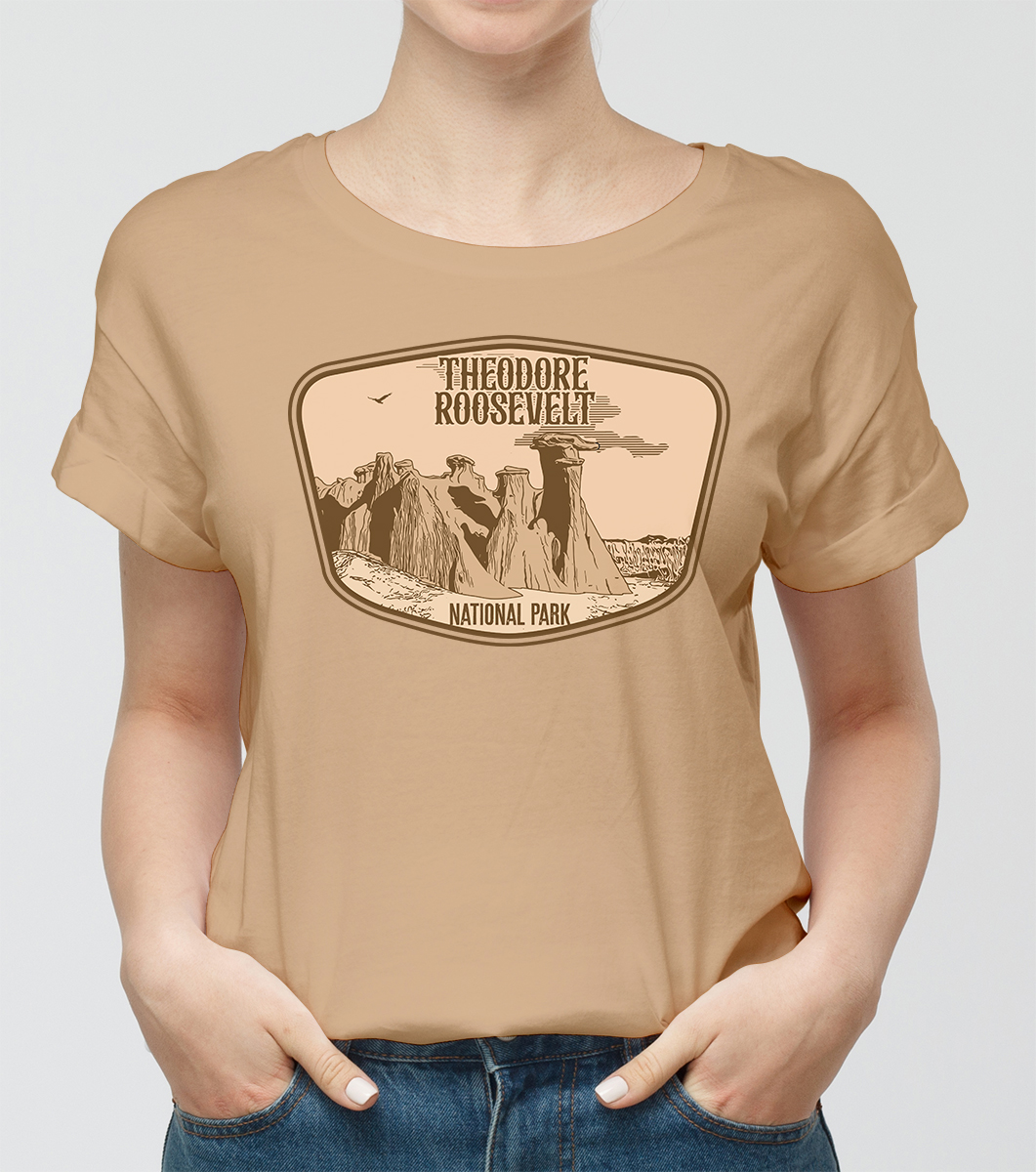 T-shirt Design by Monica Frieda for Theodore Roosevelt Nature & History Association | Design #30733536