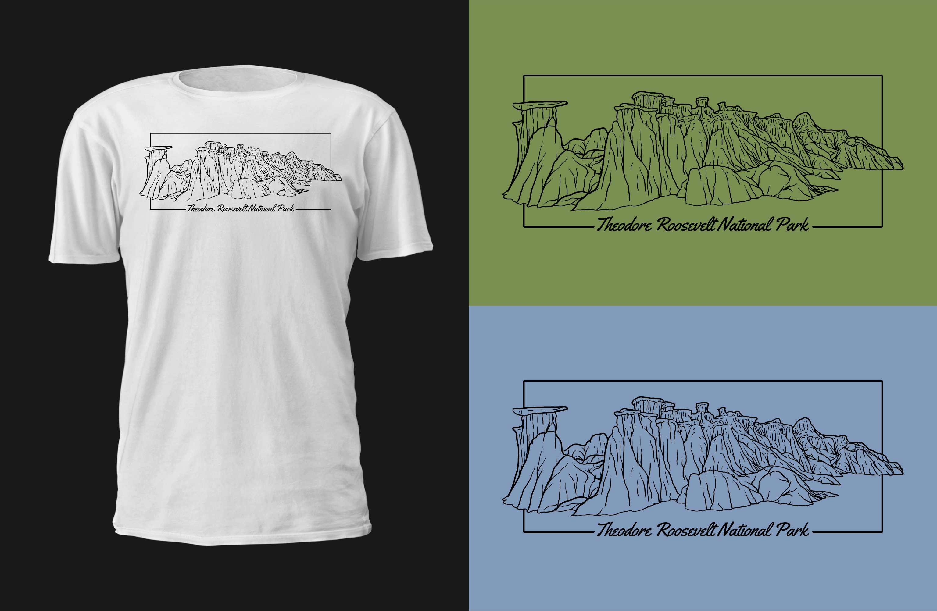 T-Shirt-Design von D'Mono für Theodore Roosevelt Nature & History Association | Design #30748088