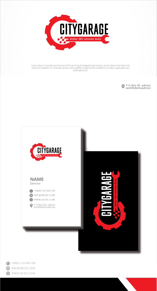 Design de Logo par zebronicgraphic pour Citygarage Vetter  | Design #30713500
