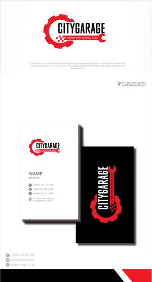 Logo Design by zebronicgraphic for Citygarage Vetter  | Design: #30713500