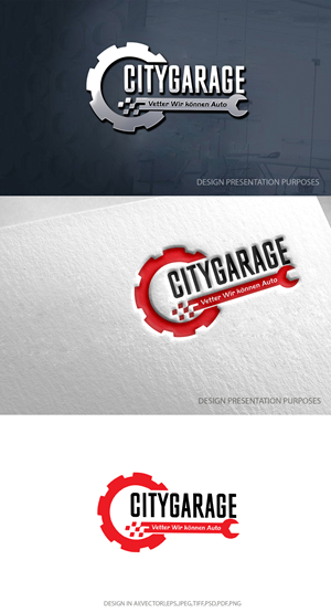 Logo Design by zebronicgraphic for Citygarage Vetter  | Design: #30713501