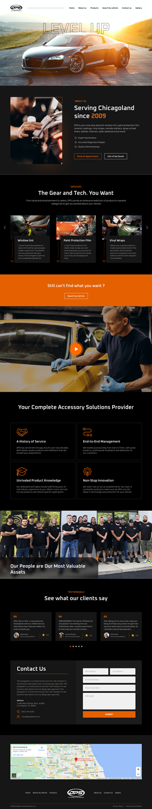 Web Design by Milan Chauhan for this project | Design: #30713781