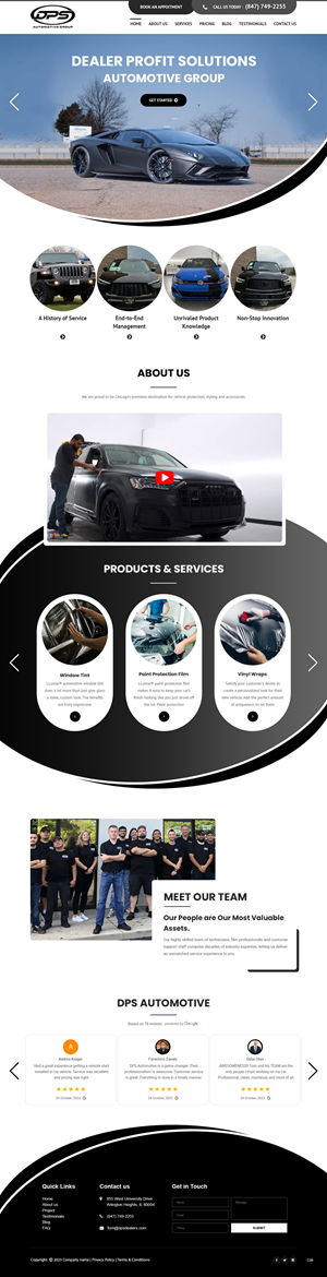 Web Design by pb for this project | Design: #30714923