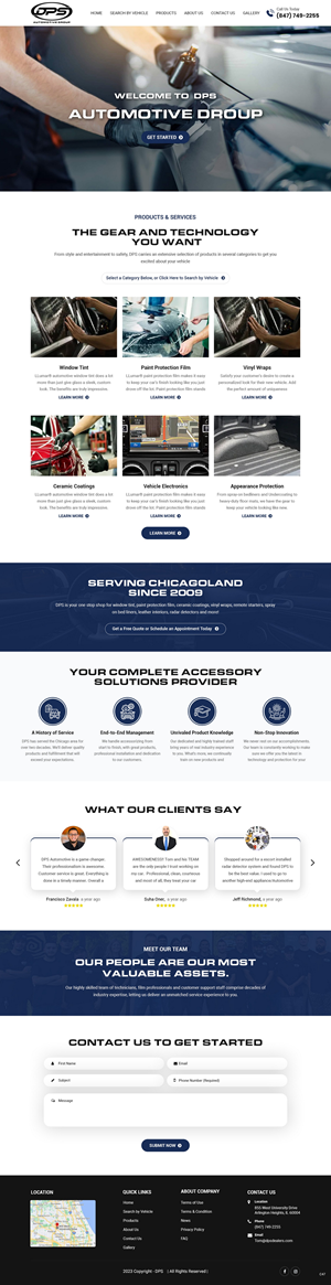 Web Design by pb for this project | Design #30714927